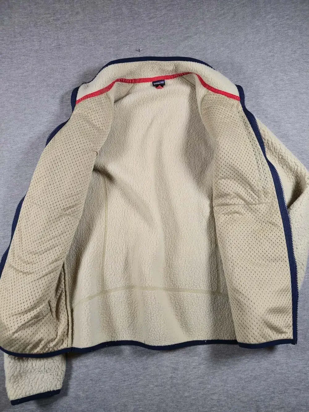 Patagonia Kids Retro Pile Fleece Full-Zip Jacket, El Cap Khaki